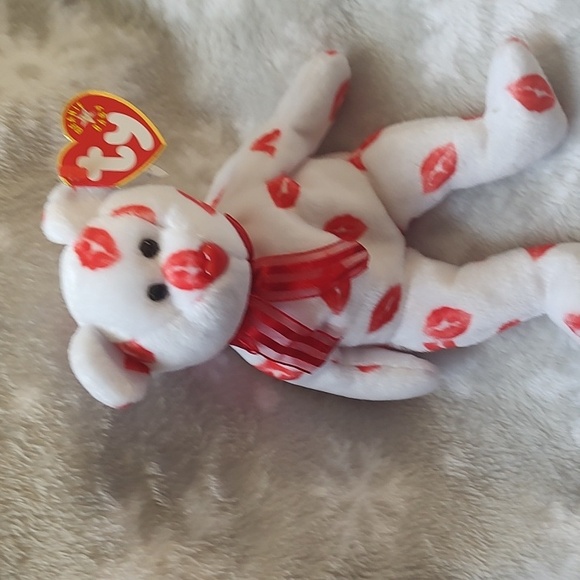 😘 Smooch,Ty Beanie Baby 🐻,200/ - Picture 3 of 11